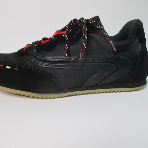 Moncler SEVENTY Low Top Black Sneakers Size41 Made In Italy - Picture 3 of 13